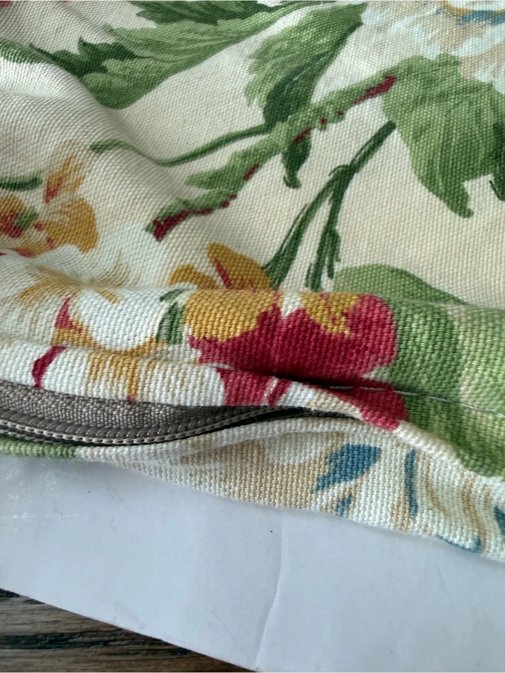 (2) Vintage Floral Pillow Covers Ralph Lauren Inspired 18” x 18” - COVER ONLY